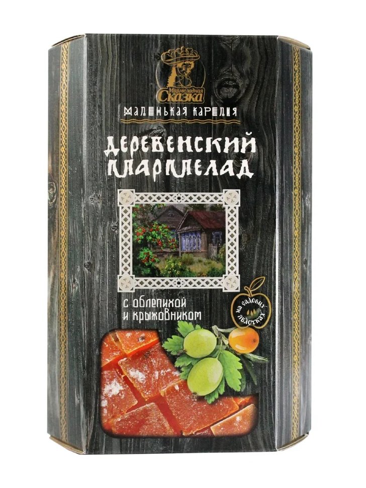  Мармелад деревенский "С крыжовником и облепихой" 300г в Зеленогорске